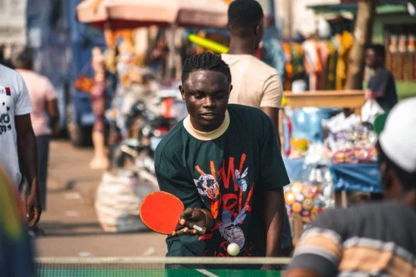 table tennis players